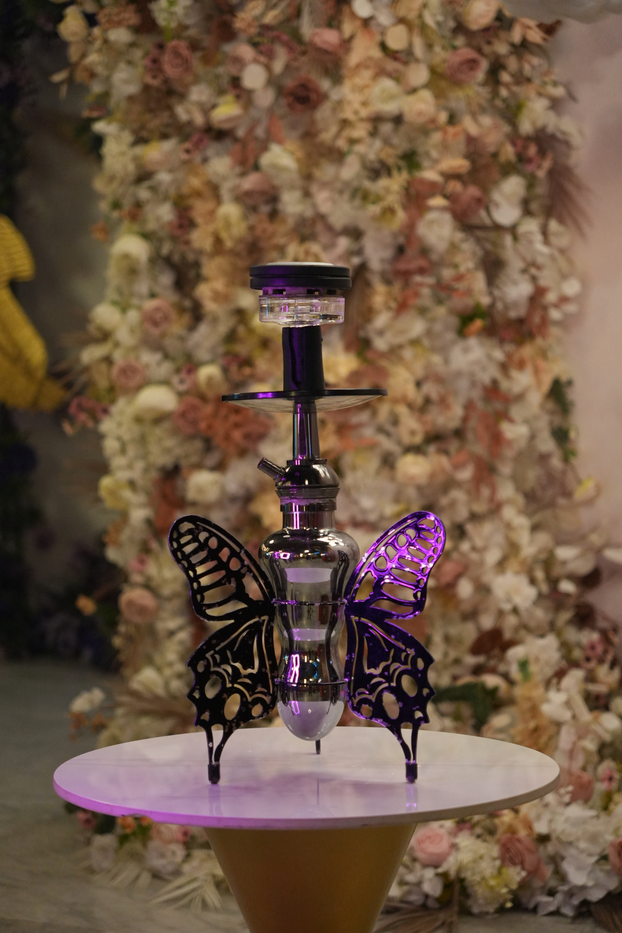 Butterfly shisha setup